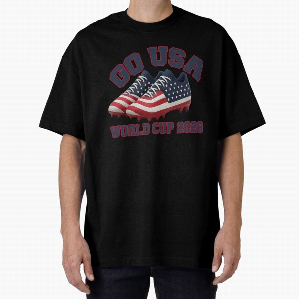 Go USA!. USA 2026, World Cup 2026, World Cup soccer, USA Soccer, USA Men Classic T-Shirt Embrace Global Football Passion for FIFA World Cup 2026, Built around Messi, Neymar and Mbappe, Argentina, France and Brazil, Stadium Memories, Football