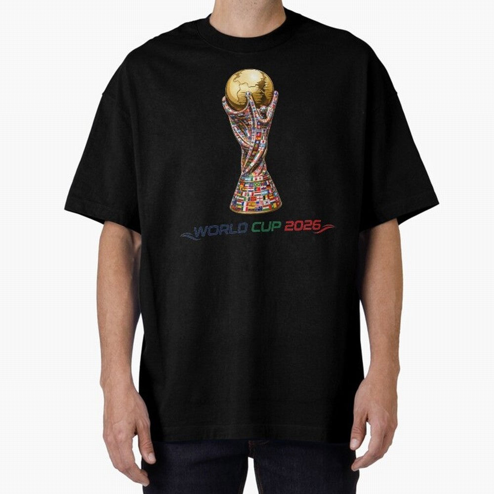 Collection World Cup 2026 Classic T-Shirt Support the Legends of FIFA World Cup 2026 Group Stage for Fans of Messi and Germany, Bringing Vintage Soccer Flavor, Modern Football Stars, National Flags and Final Night Emotion; Perfect for Supporters