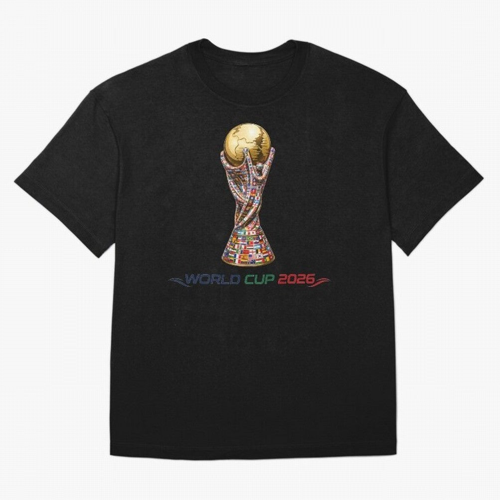 Collection World Cup 2026 Classic T-Shirt Support the Legends of FIFA World Cup 2026 Group Stage for Fans of Messi and Germany, Bringing Vintage Soccer Flavor, Modern Football Stars, National Flags and Final Night Emotion; Perfect for Supporters