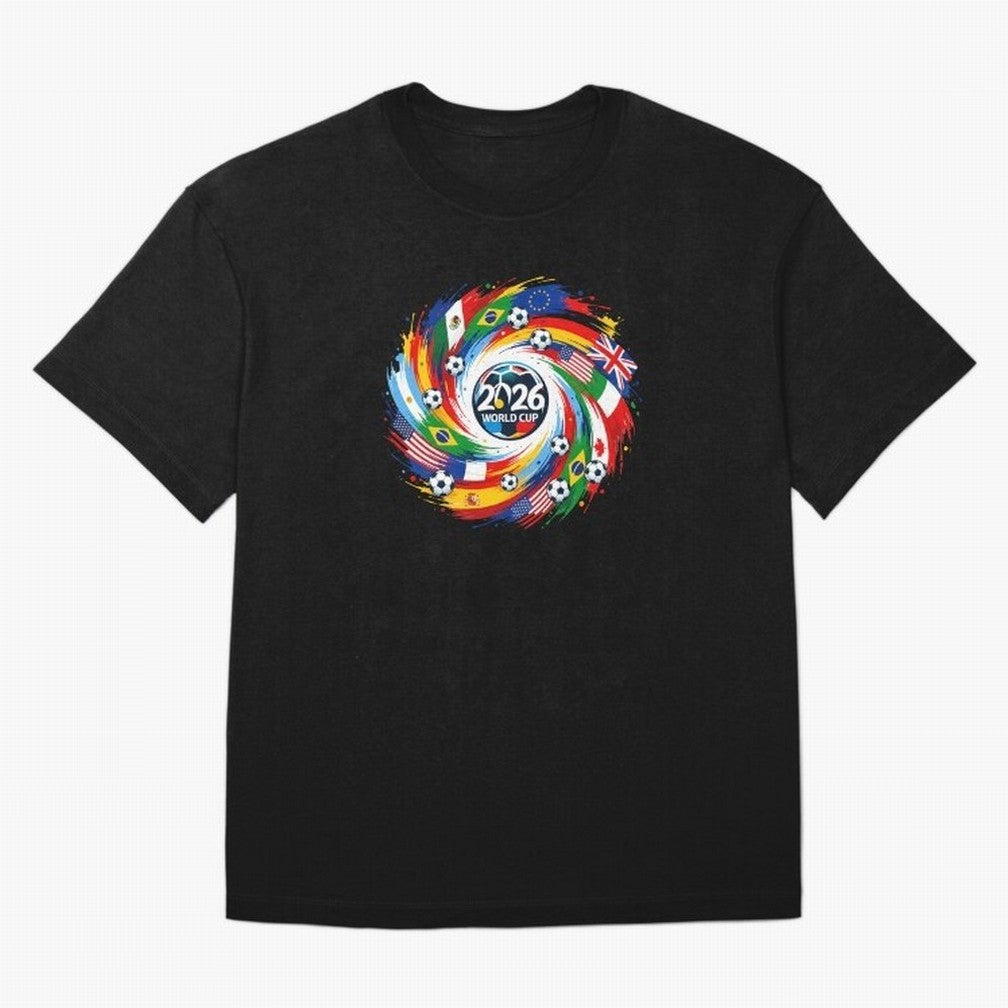 2026 World Cup, FIFA World Cup 2026 Soccer Classic T-Shirt Embrace FIFA World Cup 2026 Group Stage for Fans of Cristiano Ronaldo, Haaland and CR7 and Germany, Bringing Vintage Soccer Flavor, Modern Football Stars, National Flags and Final Night