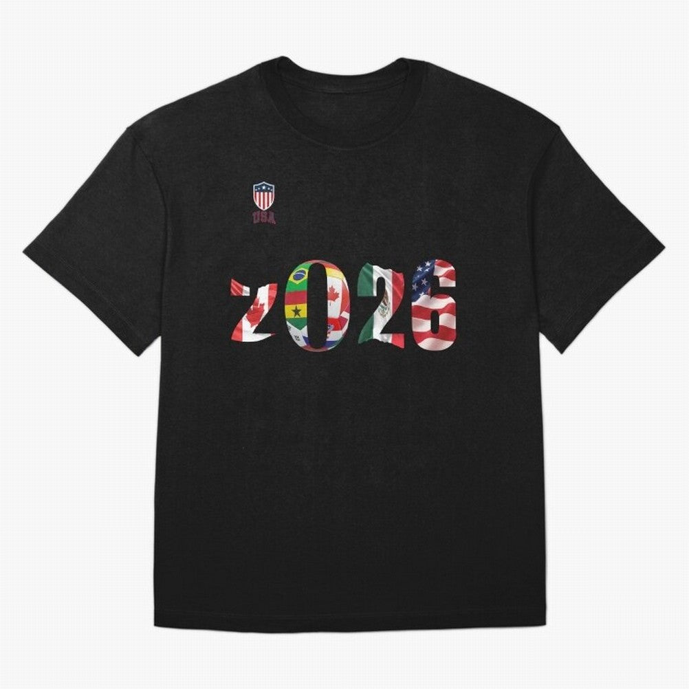 World Cup Classic T-Shirt Share FIFA World Cup 2026 USA Canada Mexico with Haaland and Mbappe, Argentina Energy, Game Day Rituals, Football Legends, Country Pride and the Road to the Final; Perfect for Fans, Collectors, Family Gatherings, Watch