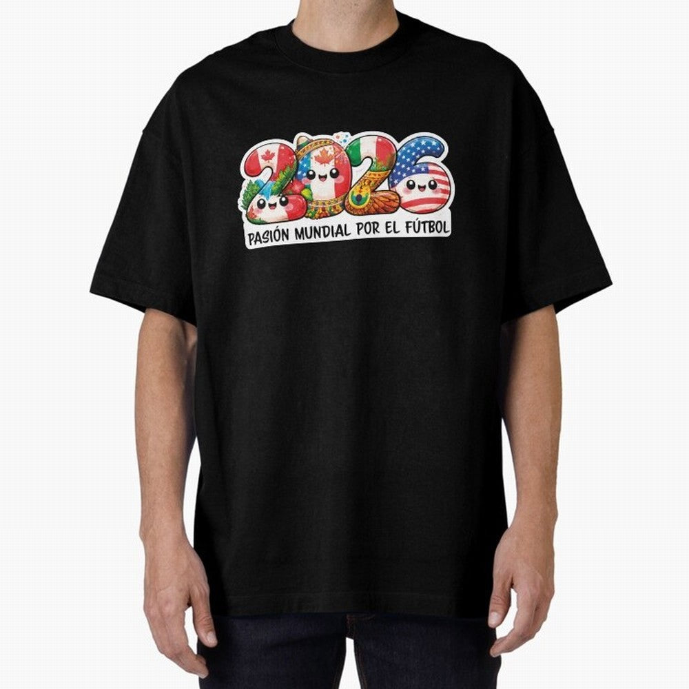 World Football Passion 2026 Classic T-Shirt Represent Fans Who Live for FIFA World Cup 2026 for Fans of Messi and Cristiano Ronaldo and England, Bringing Tournament Hype, Historic Matchups, Family Viewing Parties and Global Sports Pride; Created