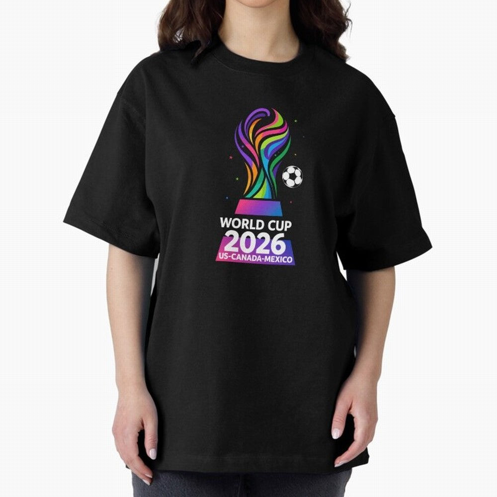 World Cup 2026 US-Canada-Mexico Soccer Trophy Classic T-Shirt Make Game Day About FIFA World Cup 2026 Group Stage for Fans of Mbappe and Neymar and France, Bringing Classic Soccer Heritage, Championship Pressure, Fan Loyalty and International