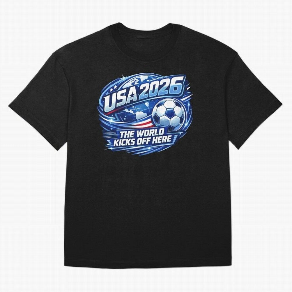 World Cup 2026 Classic T-Shirt Fuel FIFA World Cup 2026 Capturing Haaland, France and Portugal Energy, Global Supporter Spirit, Legendary Goals, National Colors and Tournament Celebration; Ideal for Passionate Fans Who Love Underdog Stories,