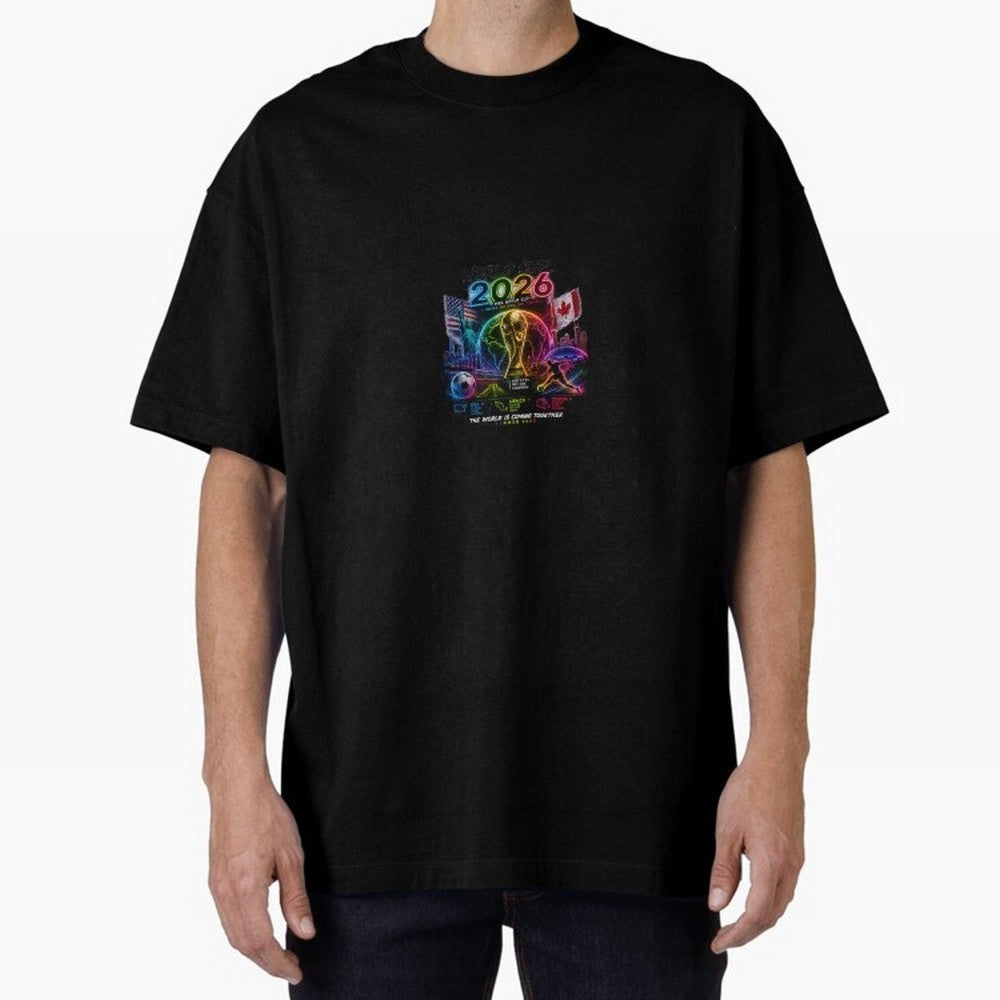 World Cup 2026 ¨C United Passion ?? | Neon Football Design Classic T-Shirt Spotlight FIFA World Cup 2026 Group Stage for Fans of Mbappe and England, France and Netherlands, Bringing Classic Soccer Heritage, Championship Pressure, Fan Loyalty and