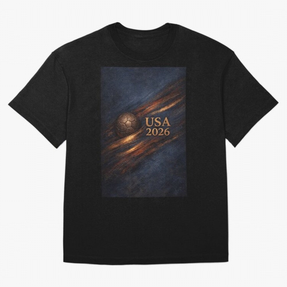 USA 2026 For Soccer Fans Inspired Design Classic T-Shirt Spotlight FIFA World Cup 2026 Group Stage Highlighting Cristiano Ronaldo, England Energy, Classic Soccer Heritage, Championship Pressure, Fan Loyalty and International Pride; Ideal for