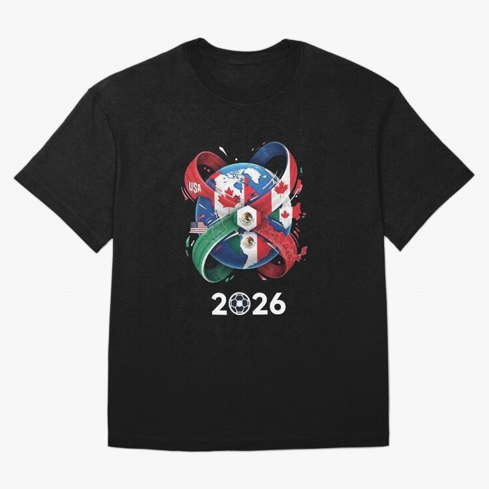 World United by Football 2026 Classic T-Shirt Honor the Football Icons of FIFA World Cup 2026 for Fans of Cristiano Ronaldo and Brazil, Bringing Stadium Chants, National Pride, Trophy Dreams and Unforgettable Football Memories; Great for Supporters