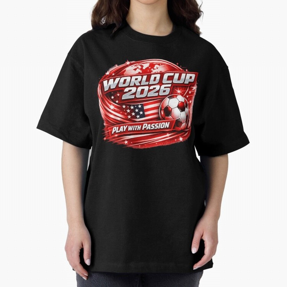 World Cup 2026 Classic T-Shirt Create the FIFA World Cup 2026 USA Canada Mexico Journey through Messi, CR7 and Mbappe Highlights, Argentina, France and Brazil Pride, Match Day Excitement, Supporter Culture, Golden Goals and Global Football Passion;