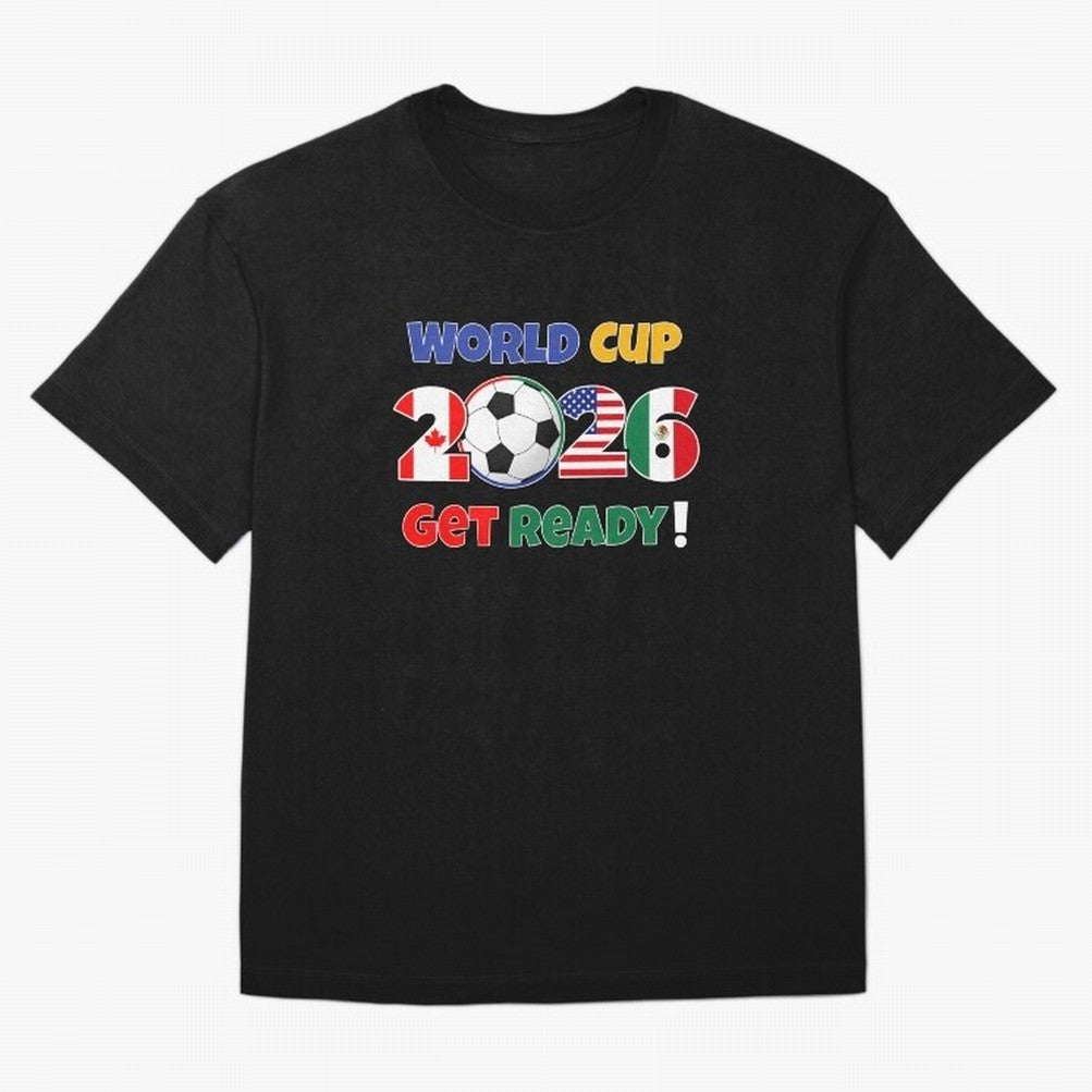 World Cup 2026, World Cup 2026, Soccer Fan Graphic, Football Lover Classic T-Shirt Make Game Day About FIFA World Cup 2026 USA Canada Mexico for Fans of CR7 and Messi and Argentina, France and Brazil, Bringing Stadium Memories, Football Loyalty,
