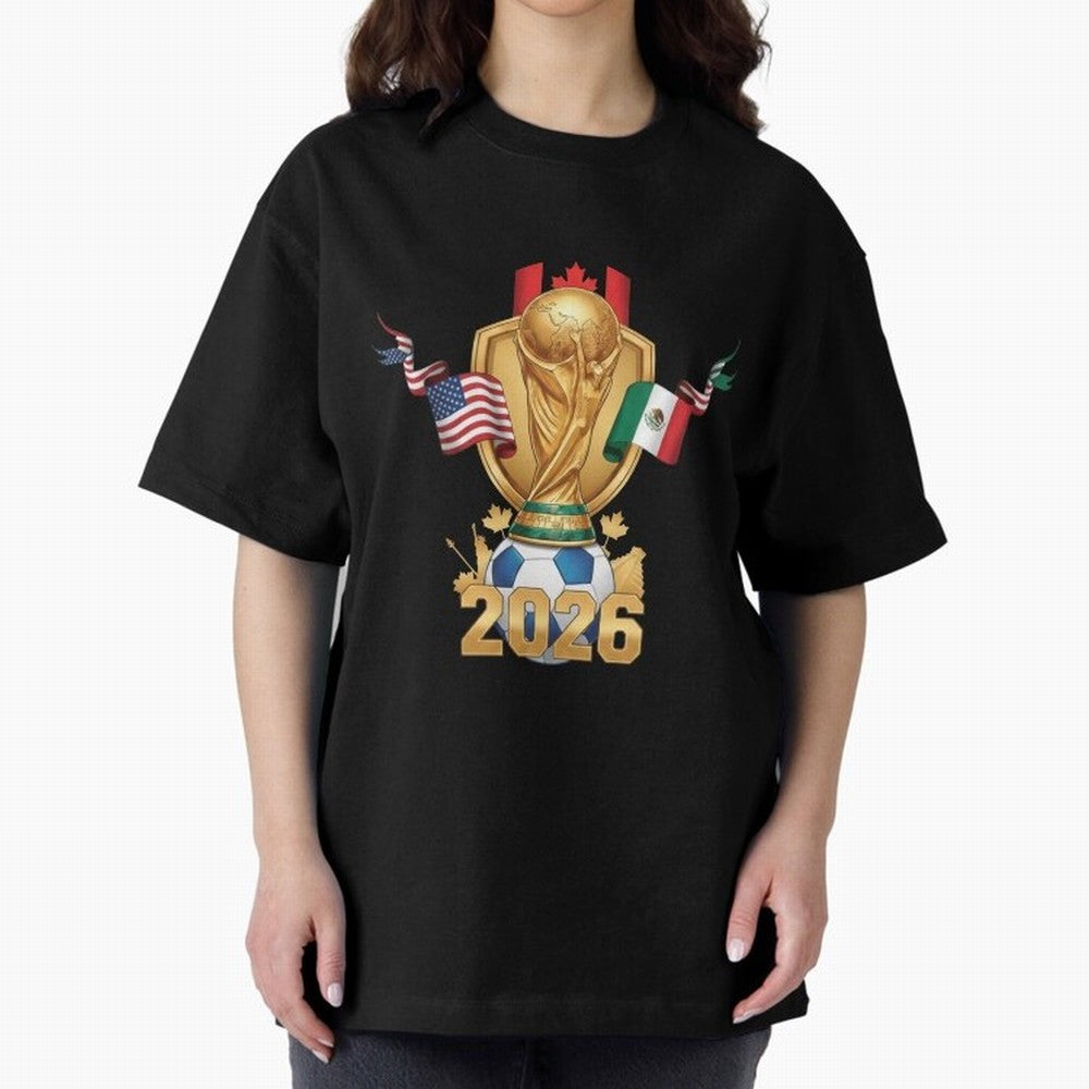 Waves of Victory 2026 Classic T-Shirt Bring Global Tournament Vibes to Global Football Passion for FIFA World Cup 2026 Group Stage, Celebrating Cristiano Ronaldo, Haaland and CR7, England and Germany, Football Passion, Legendary Performances,