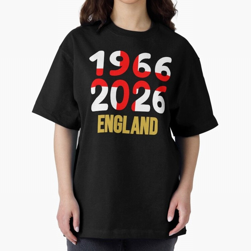 England 1966/2026 Classic T-Shirt Represent the Passion of Match Day Hype around FIFA World Cup 2026 USA Canada Mexico, Neymar, Haaland and Cristiano Ronaldo, Argentina and Brazil, Retro Football Energy, Iconic Rivalries, Trophy Chase Drama and