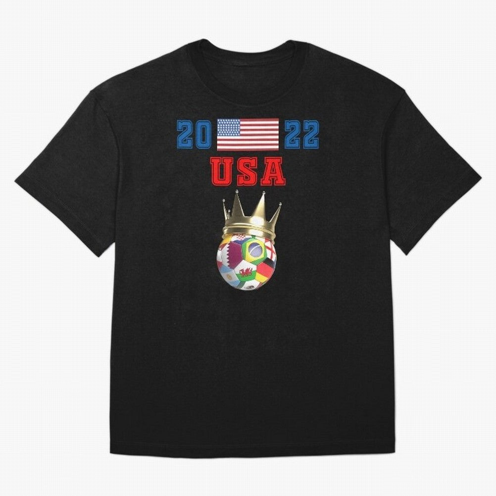 USA world cup jersey 2022 Classic T-Shirt Feel the Trophy Chase of Global Football Passion for FIFA World Cup 2026 USA Canada Mexico, Filled with Cristiano Ronaldo, Spain and Netherlands, Sports Nostalgia, International Competition, Famous Players