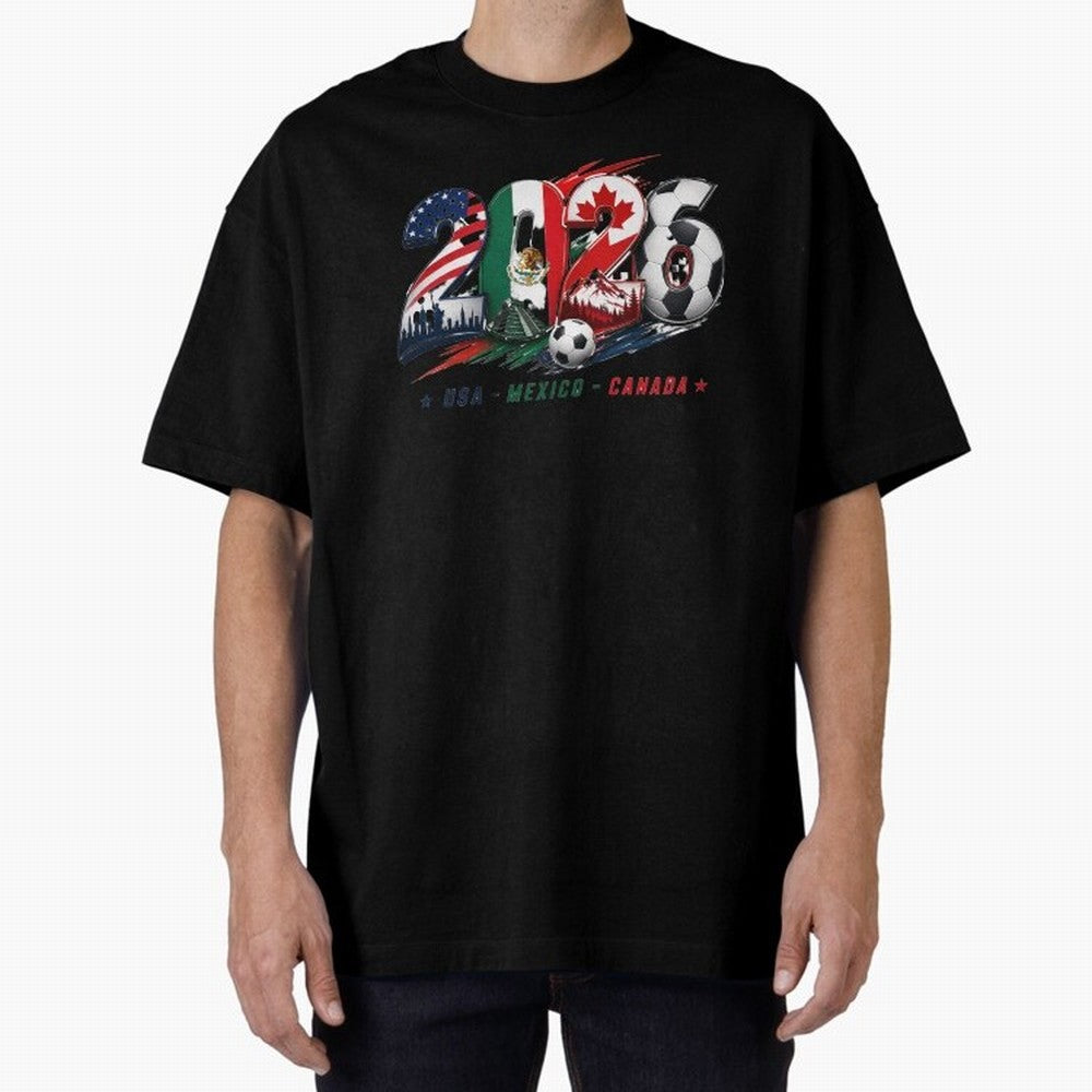 United by Football 2026 North America Soccer Design Classic T-Shirt Relive FIFA World Cup 2026 Connected to Messi, CR7 and Mbappe, France and Portugal Energy, Champion Mindset, Group Stage Buzz, Knockout Tension and Passionate Fan Culture; Ideal