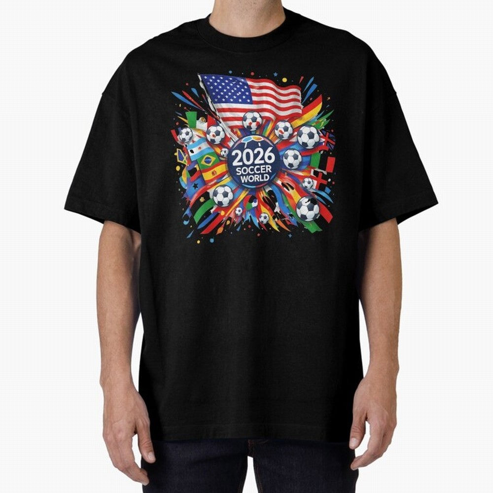 2026 Soccer World Cup United States Mexico Canada Football Championship Tournament Classic T-Shirt Treasure FIFA World Cup 2026 Group Stage Connected to Messi, CR7 and Mbappe, Germany Energy, Game Day Rituals, Football Legends, Country Pride and