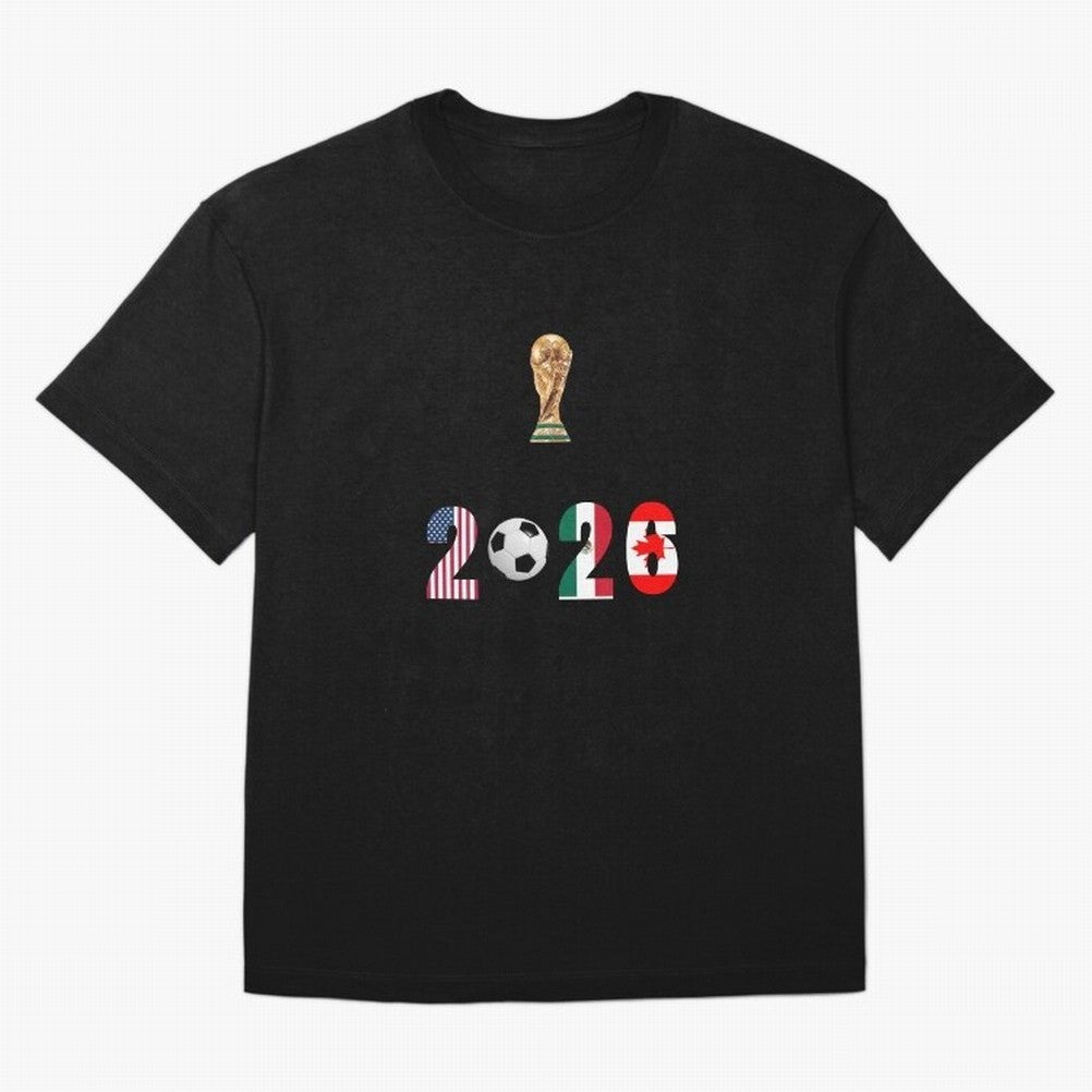 FIFA WORLD CUP Classic T-Shirt Keep the Match Day Mood of Match Day Hype around FIFA World Cup 2026, Neymar, Haaland and Cristiano Ronaldo, England, Fan Favorite Moments, National Team Passion, Big Match Drama and Soccer History; Ideal for Fans Who