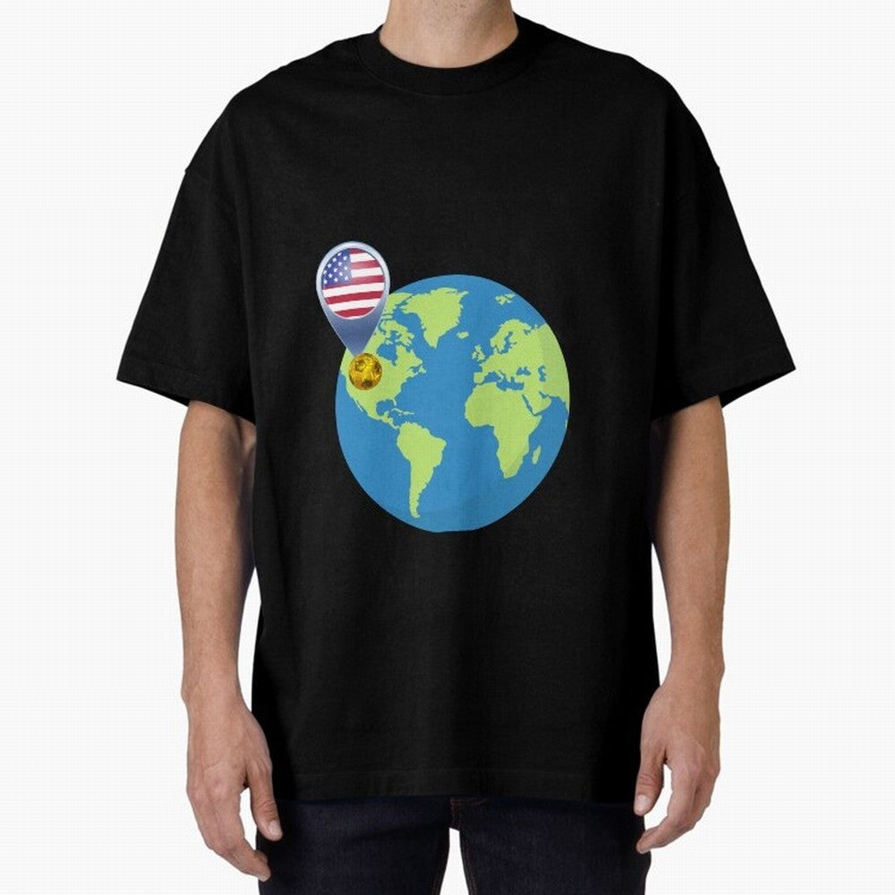American Spirit World Cup Classic T-Shirt Bring a Vintage Feel to the FIFA World Cup 2026 Journey through Mbappe Highlights, France and Portugal Pride, Global Supporter Spirit, Legendary Goals, National Colors and Tournament Celebration; Ideal for