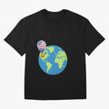 American Spirit World Cup Classic T-Shirt Bring a Vintage Feel to the FIFA World Cup 2026 Journey through Mbappe Highlights, France and Portugal Pride, Global Supporter Spirit, Legendary Goals, National Colors and Tournament Celebration; Ideal for