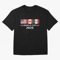 Football World Cup 2026 USA Canada Mexico Soccer & Football Fan Classic T-Shirt Bring Match Day Fire to the FIFA World Cup 2026 Journey through Haaland Highlights, Netherlands Pride, Stadium Memories, Football Loyalty, International Chants and