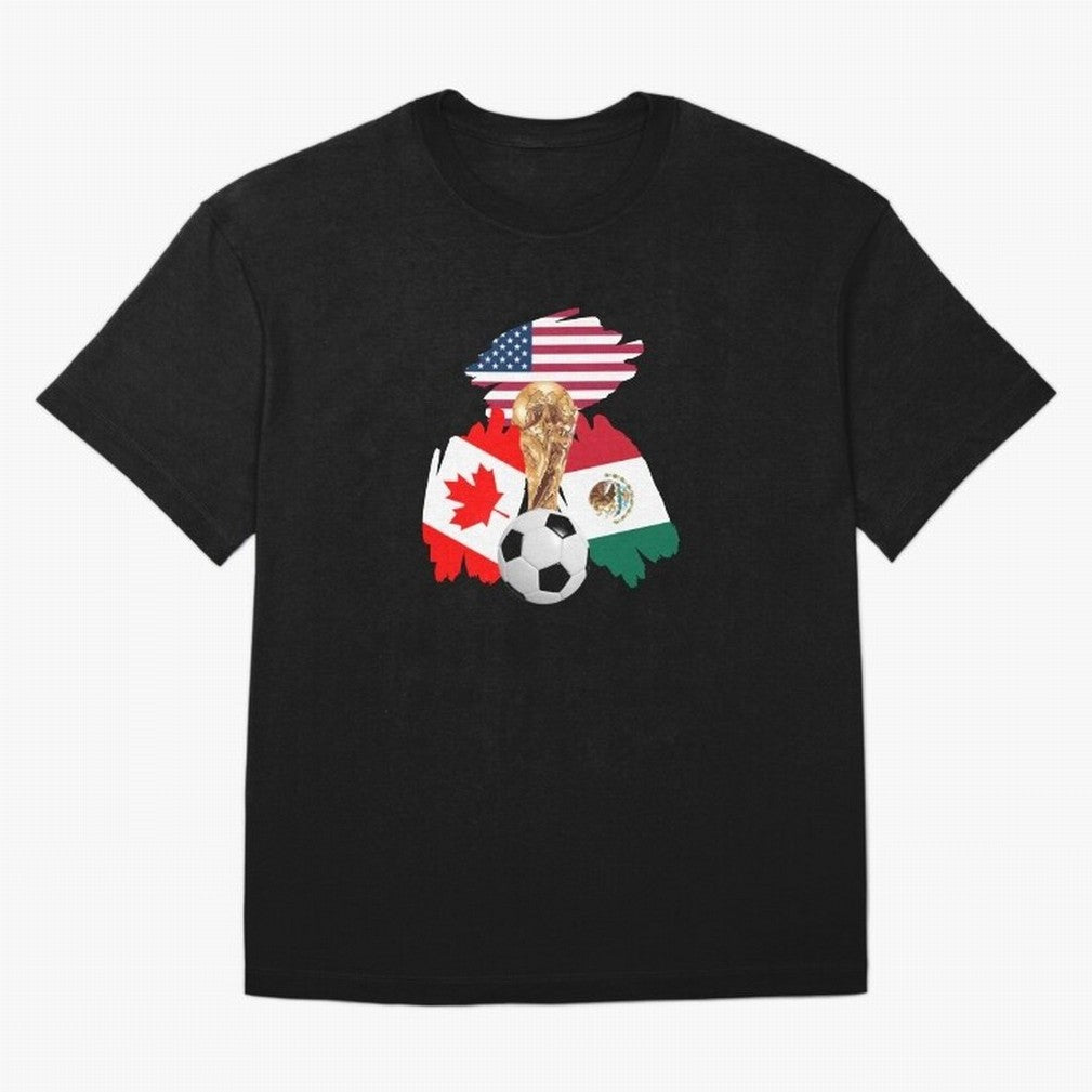Countries of World Cup Classic T-Shirt Make Game Day About FIFA World Cup 2026 USA Canada Mexico Capturing Mbappe and Neymar, Brazil Energy, Football History, Final Match Energy, Crowd Noise and Once in a Lifetime Moments; Great for Supporters Who