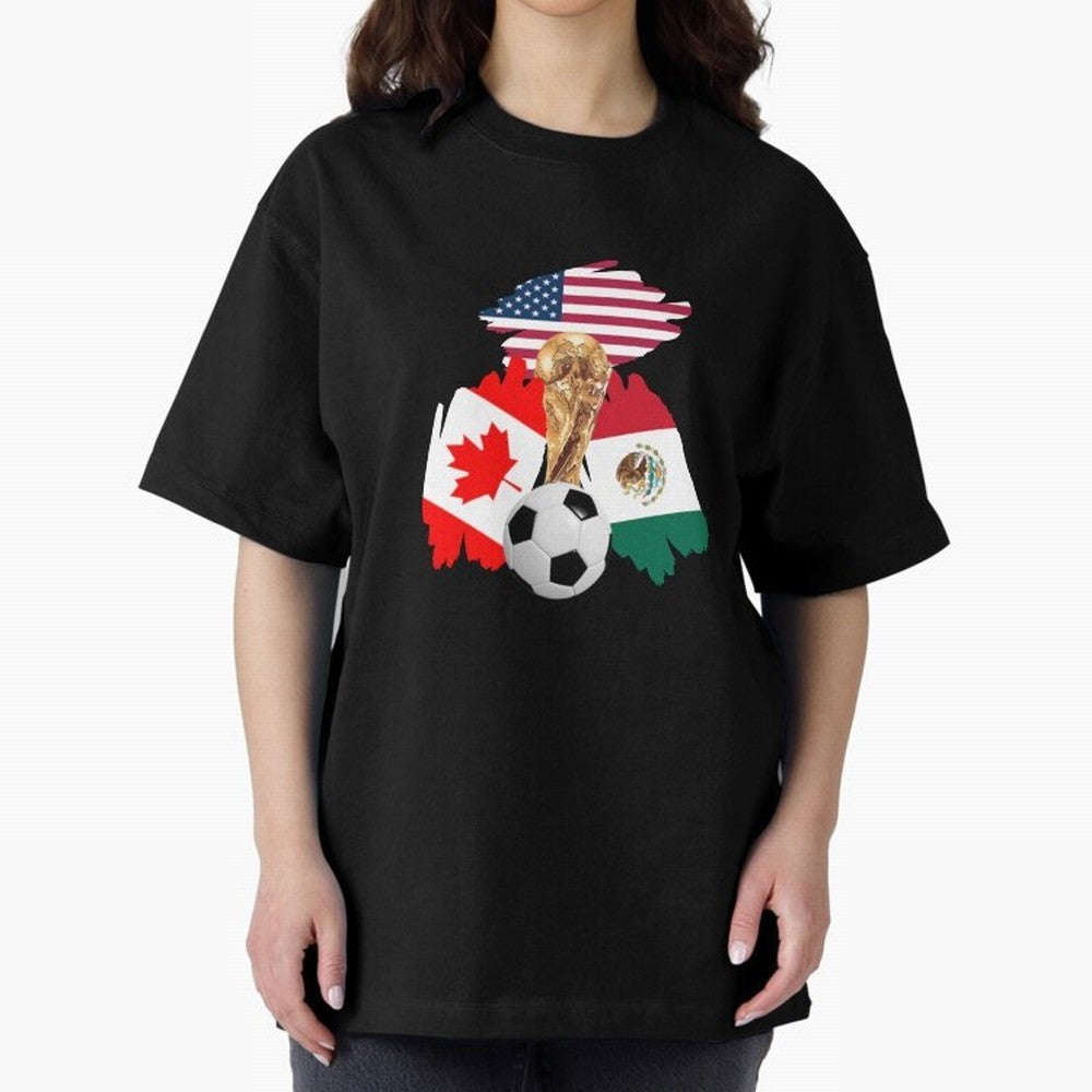 Countries of World Cup Classic T-Shirt Make Game Day About FIFA World Cup 2026 USA Canada Mexico Capturing Mbappe and Neymar, Brazil Energy, Football History, Final Match Energy, Crowd Noise and Once in a Lifetime Moments; Great for Supporters Who