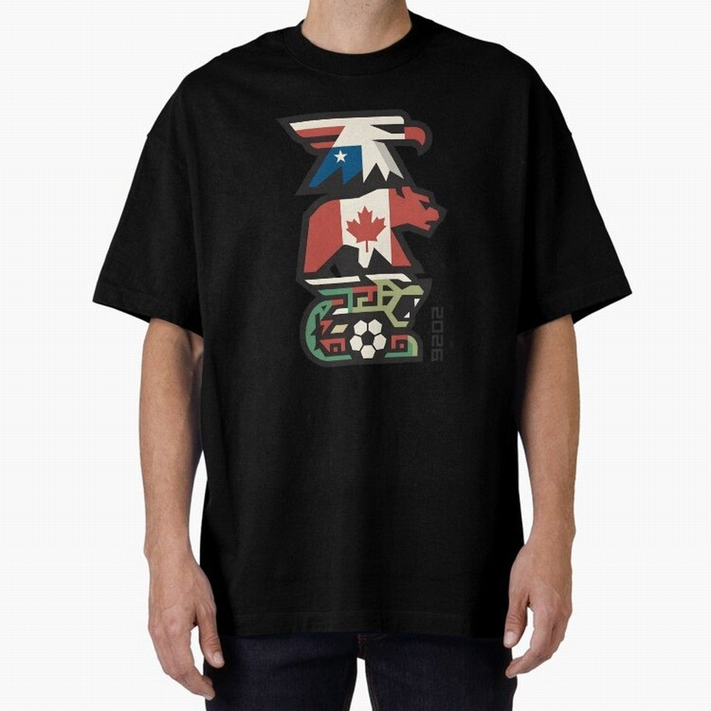 USA Canada Mexico World Cup 2026 Host Nations Classic T-Shirt Bring a Vintage Feel to FIFA World Cup 2026 for Fans of Neymar and Spain, Bringing Football Passion, Legendary Performances, Festival Vibes and Supporter Community; Perfect for