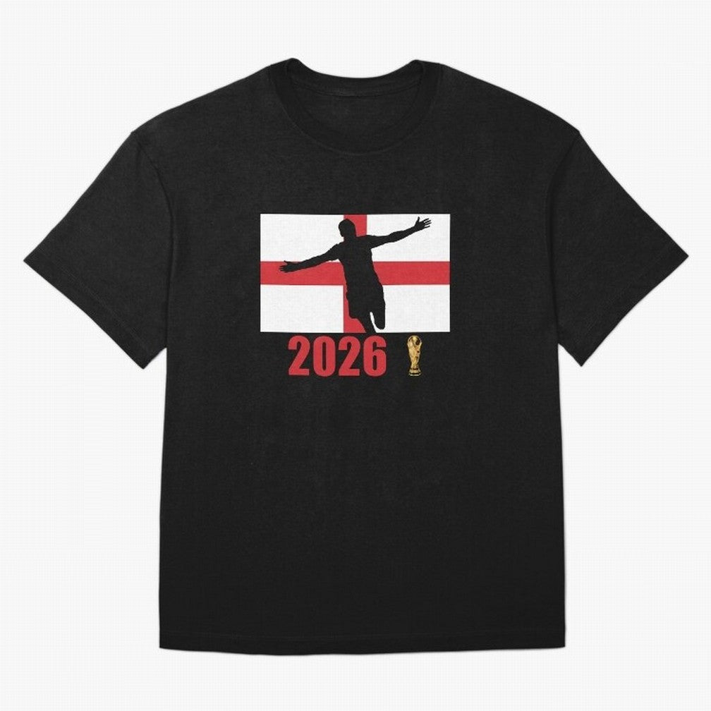 England World Cup 2026 T-Shirt_84815873 Classic T-Shirt Honor Football Greatness during Match Day Hype around FIFA World Cup 2026, Mbappe, Portugal, Spain and Germany, Soccer Culture, Superstar Moments, National Team Dreams and Competitive Fire;