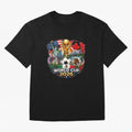 World Football 2026 USA Canada Mexico ¨C Soccer Fan Design Retro Travel Style Classic T-Shirt Keep the Match Day Mood of FIFA World Cup 2026 USA Canada Mexico for Fans of Haaland and Brazil, Portugal and Argentina, Bringing Match Day Excitement,