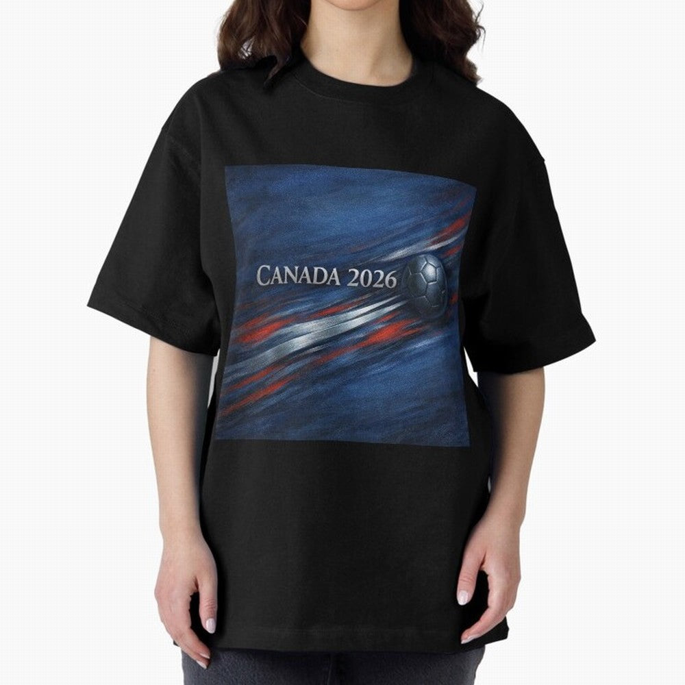 Canada 2026 Soccer Inspired Design Classic T-Shirt Keep the Legacy of FIFA World Cup 2026 USA Canada Mexico for Fans of CR7 and Messi and Spain and Netherlands, Bringing Classic Soccer Heritage, Championship Pressure, Fan Loyalty and International