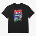 Glitched United 2026 - North America Tournament Emblem Classic T-Shirt Celebrate Fan Culture around FIFA World Cup 2026 Group Stage for Fans of Mbappe and Portugal, Spain and Germany, Bringing Tournament Hype, Historic Matchups, Family Viewing