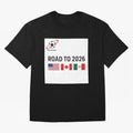 Road to World Cup 2026 Football Journey Classic T-Shirt Live the Energy of FIFA World Cup 2026 for Fans of Neymar and Brazil, Bringing Football Festival Excitement, Trophy Ambitions, Country Rivalries and Star Player Buzz; Great for Watch Parties,