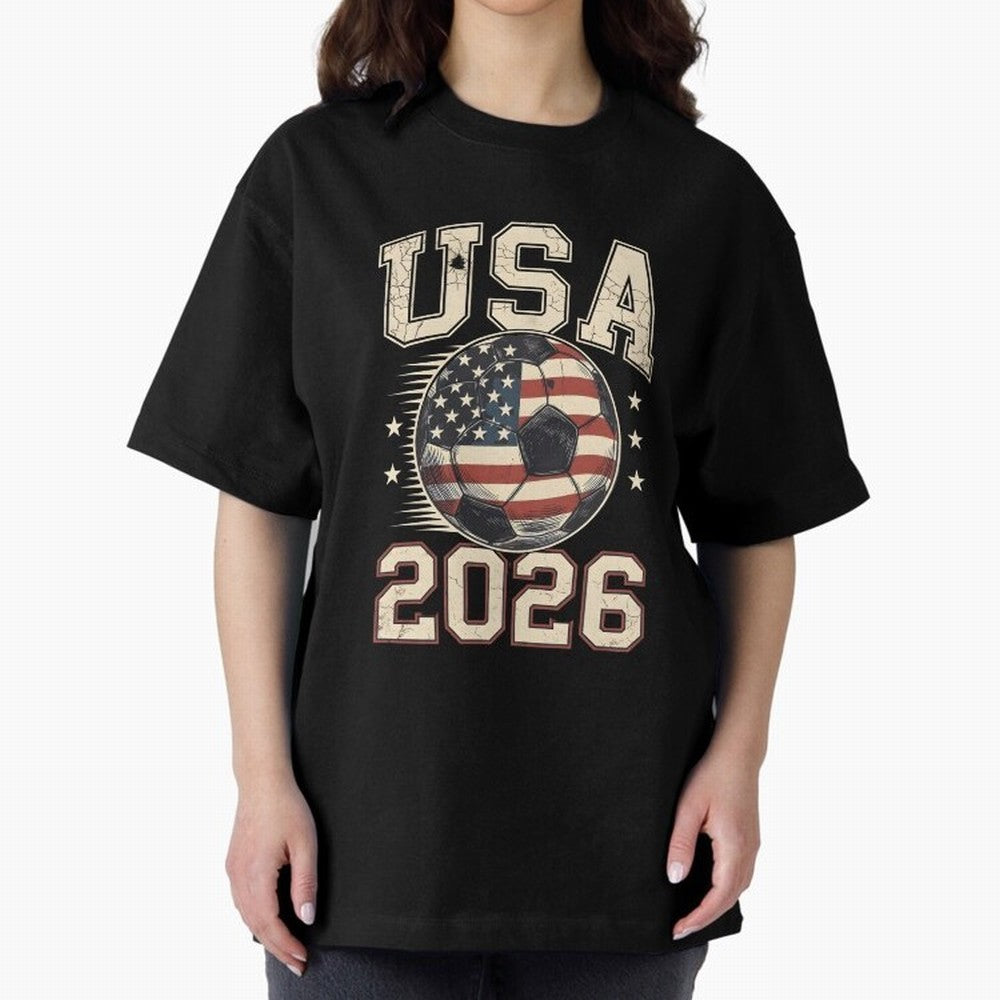 USA 2026 World Cup Soccer Classic T-Shirt Follow the Road to the FIFA World Cup 2026 Group Stage Journey through Cristiano Ronaldo, Haaland and CR7 Highlights, Brazil, Portugal and Argentina Pride, Champion Mindset, Group Stage Buzz, Knockout