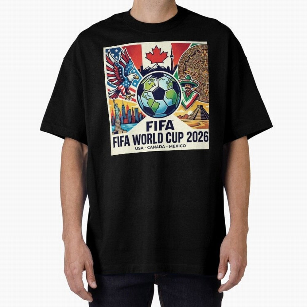 North America United Soccer 2026 Vintage Crest Classic T-Shirt Fuel Your Fan Pride for FIFA World Cup 2026 for Fans of Messi, CR7 and Mbappe and England, Bringing Retro Football Energy, Iconic Rivalries, Trophy Chase Drama and Stadium Atmosphere;