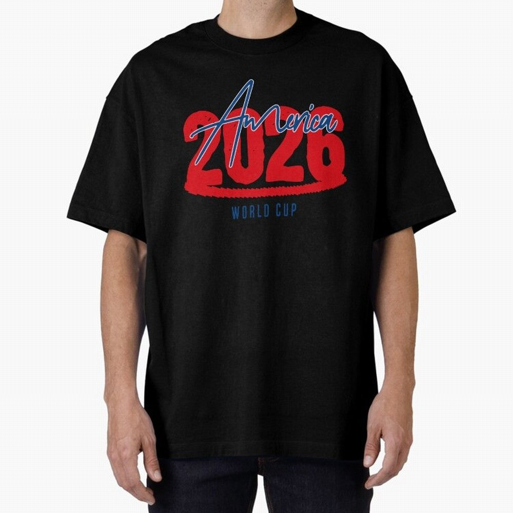 America 2026 Classic T-Shirt Support Your Favorite Stars during FIFA World Cup 2026 Spirit, Capturing England, Messi, CR7 and Mbappe, Retro Football Energy, Iconic Rivalries, Trophy Chase Drama and Stadium Atmosphere; Created for Match Day Parties,