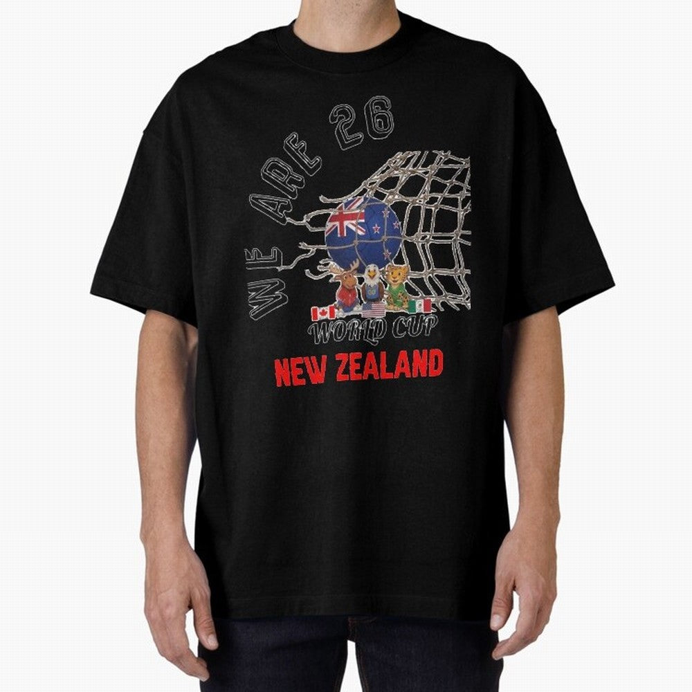 World cup 26 - New Zeland Classic T-Shirt Bring a Champion Mindset to FIFA World Cup 2026 USA Canada Mexico Built around Cristiano Ronaldo, Germany Energy, Football Festival Excitement, Trophy Ambitions, Country Rivalries and Star Player Buzz;