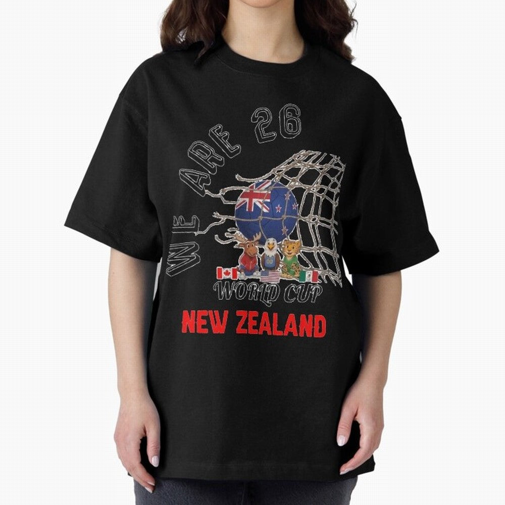World cup 26 - New Zeland Classic T-Shirt Bring a Champion Mindset to FIFA World Cup 2026 USA Canada Mexico Built around Cristiano Ronaldo, Germany Energy, Football Festival Excitement, Trophy Ambitions, Country Rivalries and Star Player Buzz;
