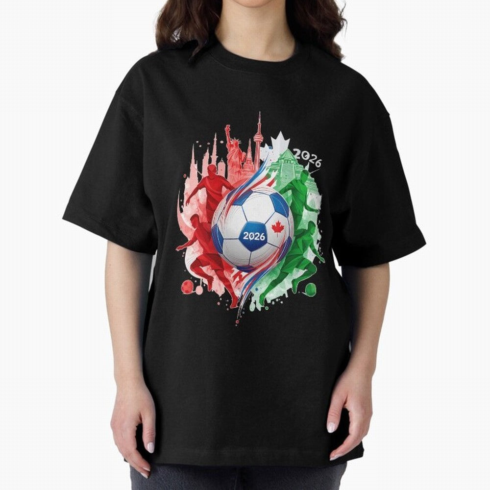 Internation Unity 2026 Classic T-Shirt Stand with FIFA World Cup 2026 USA Canada Mexico Spirit, Filled with Argentina, Messi, Goal Celebration Energy, Supporter Heritage, Football Icons and Worldwide Tournament Joy; Perfect for People Who Love