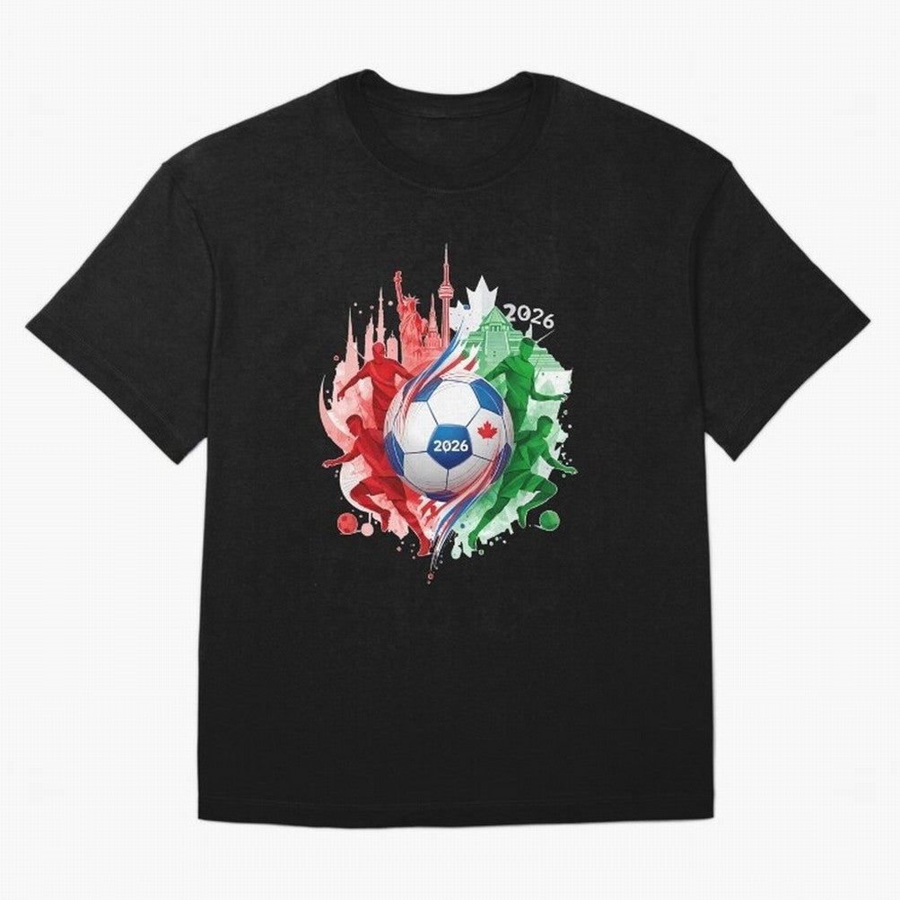 Internation Unity 2026 Classic T-Shirt Stand with FIFA World Cup 2026 USA Canada Mexico Spirit, Filled with Argentina, Messi, Goal Celebration Energy, Supporter Heritage, Football Icons and Worldwide Tournament Joy; Perfect for People Who Love