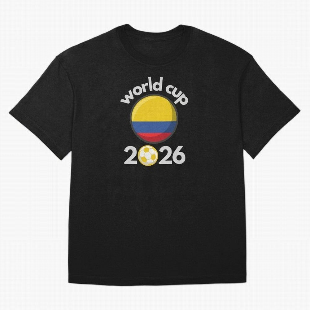 Columbia Flag World Cup 2026 Soccer Design ¨C Columbian Football Futbol Classic T-Shirt Join Match Day Hype around FIFA World Cup 2026 Group Stage, Haaland, Argentina, France and Brazil, Soccer Culture, Superstar Moments, National Team Dreams and
