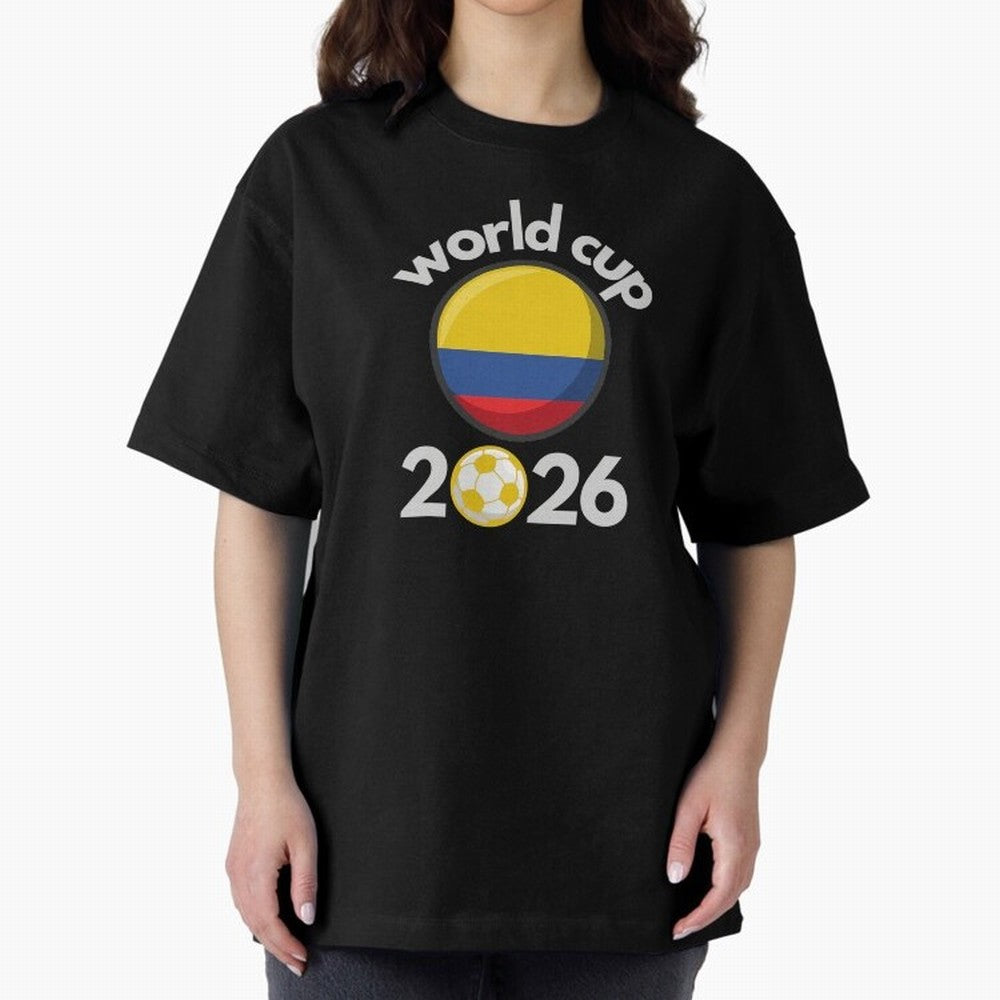 Columbia Flag World Cup 2026 Soccer Design ¨C Columbian Football Futbol Classic T-Shirt Join Match Day Hype around FIFA World Cup 2026 Group Stage, Haaland, Argentina, France and Brazil, Soccer Culture, Superstar Moments, National Team Dreams and