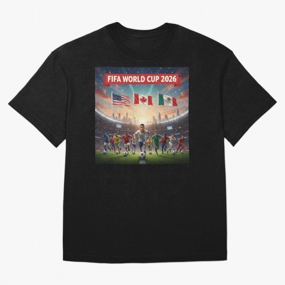 ? Global Football 2026 ¨C USA Canada Mexico #football 2026 Classic T-Shirt Feel the Roar of FIFA World Cup 2026 for Fans of Messi, CR7 and Mbappe and Brazil, Bringing Sports Nostalgia, International Competition, Famous Players and Unforgettable
