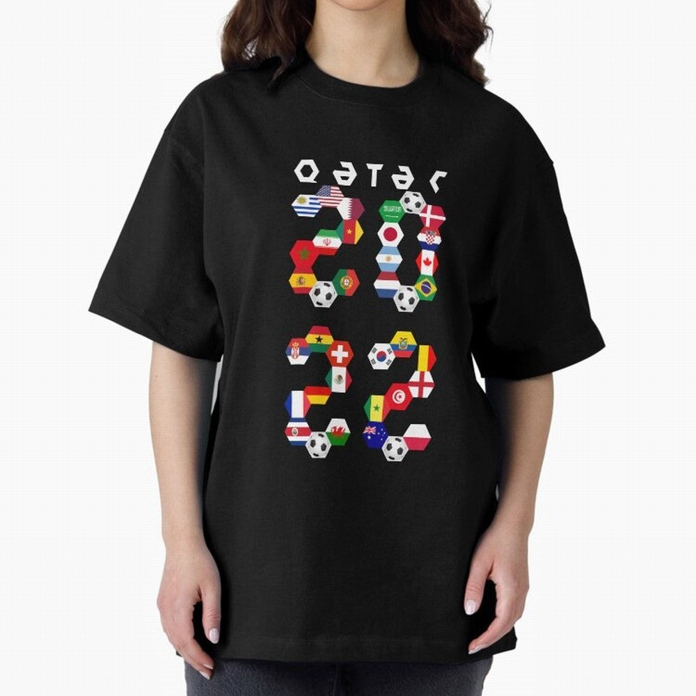 QATAR 2022 WORLD CUP SOCCER TOURNAMENT Classic T-Shirt Make Game Day About FIFA World Cup 2026 Group Stage Connected to CR7 and Messi, Spain and Netherlands Energy, Football Passion, Legendary Performances, Festival Vibes and Supporter Community;