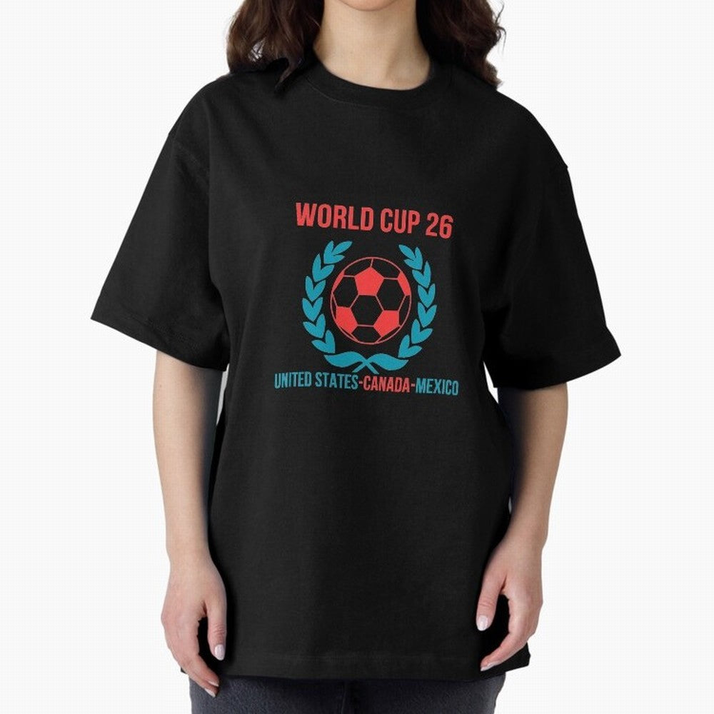 World Cup 2026 United States Canada Mexico Soccer Logo Classic T-Shirt Discover Match Day Hype around FIFA World Cup 2026 USA Canada Mexico, CR7 and Messi, Argentina and Brazil, Retro Football Energy, Iconic Rivalries, Trophy Chase Drama and