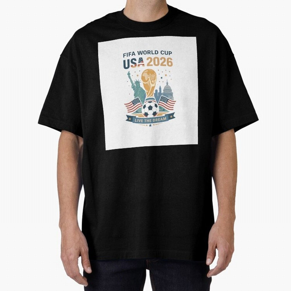 Fifa World Cup USA 2026 Classic T-Shirt Celebrate Soccer Greatness during Match Day Hype around FIFA World Cup 2026 Group Stage, Cristiano Ronaldo, England and Germany, Stadium Memories, Football Loyalty, International Chants and Championship