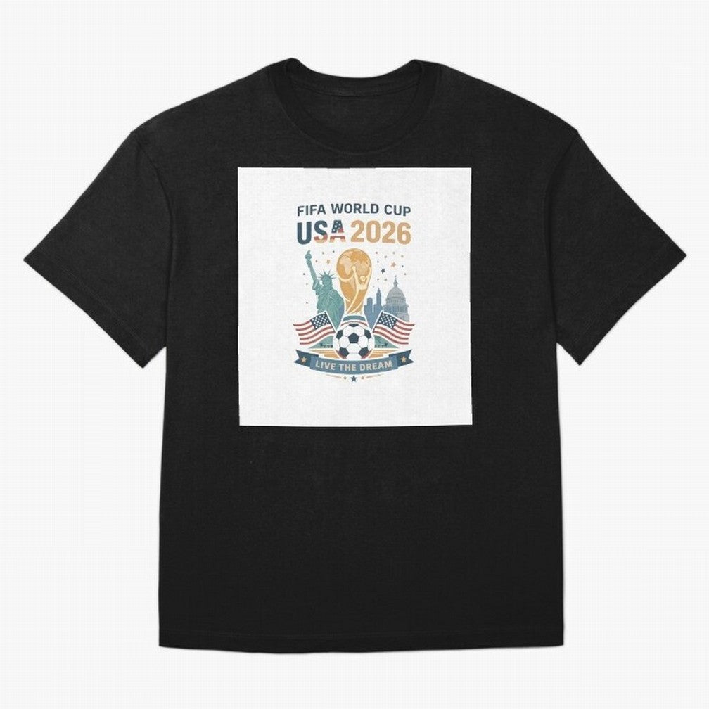 Fifa World Cup USA 2026 Classic T-Shirt Celebrate Soccer Greatness during Match Day Hype around FIFA World Cup 2026 Group Stage, Cristiano Ronaldo, England and Germany, Stadium Memories, Football Loyalty, International Chants and Championship