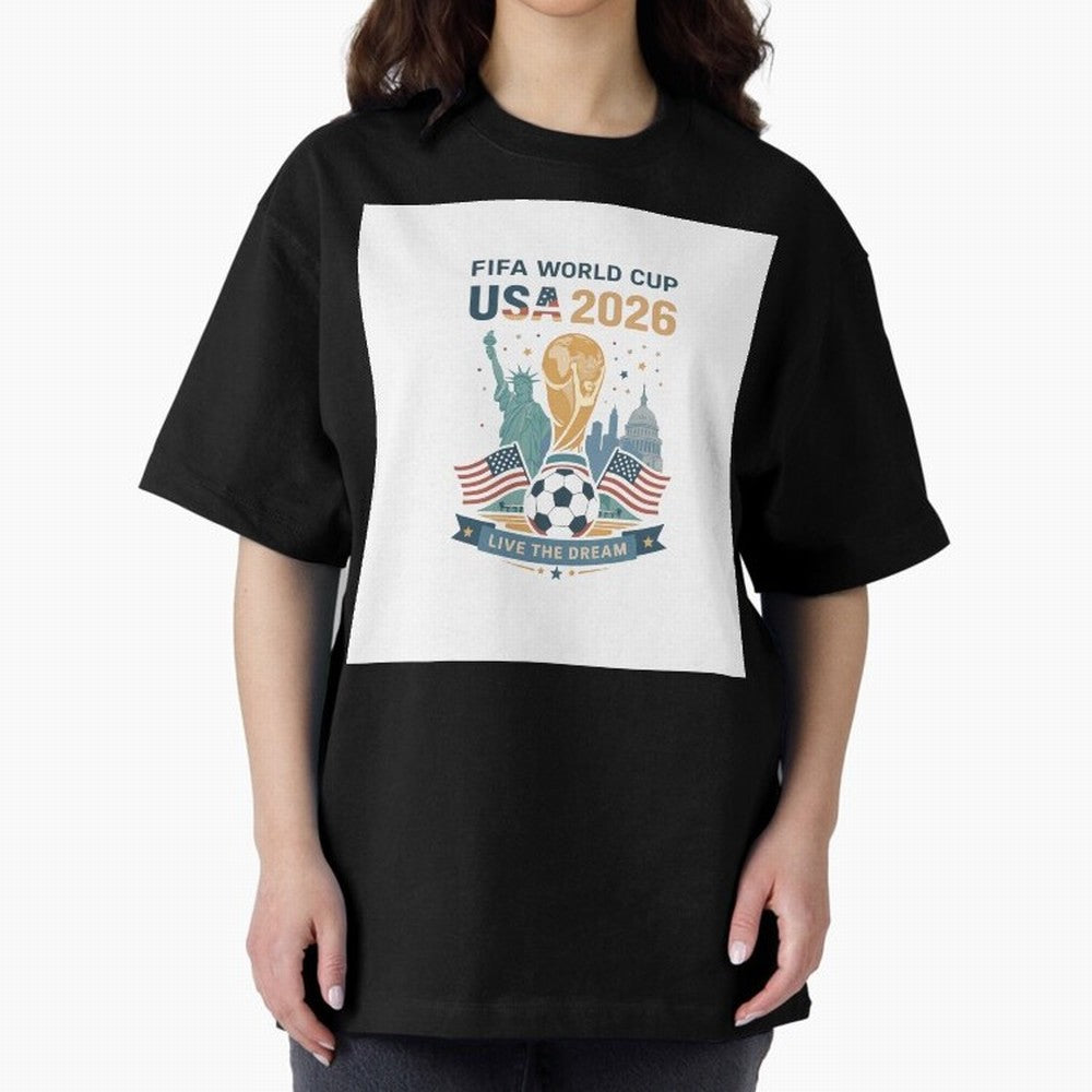 Fifa World Cup USA 2026 Classic T-Shirt Celebrate Soccer Greatness during Match Day Hype around FIFA World Cup 2026 Group Stage, Cristiano Ronaldo, England and Germany, Stadium Memories, Football Loyalty, International Chants and Championship