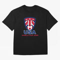 USA World Cup 2026 Classic T-Shirt Upgrade Global Football Passion for FIFA World Cup 2026 USA Canada Mexico, Filled with Mbappe, Portugal, Vintage Soccer Flavor, Modern Football Stars, National Flags and Final Night Emotion; Ideal for Football