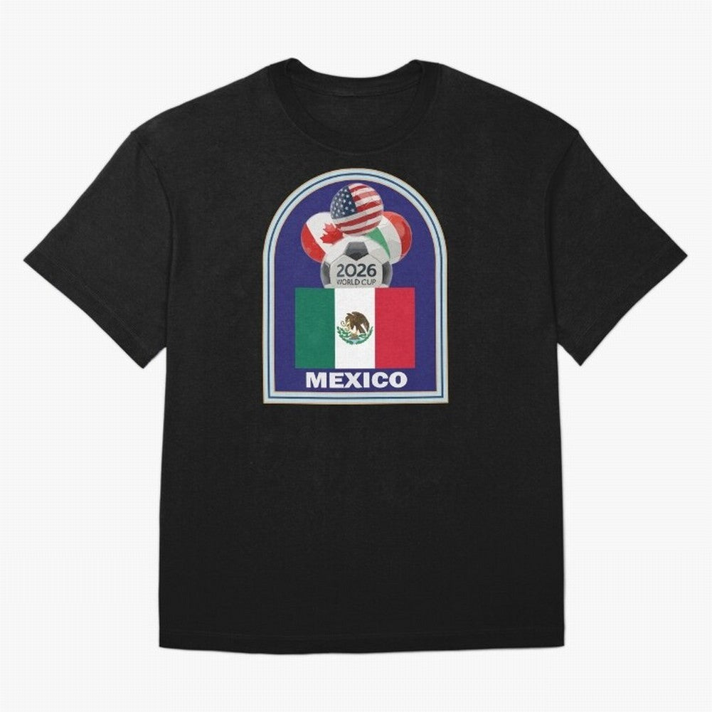 Mexico 2026 Soccer T-shirt Classic T-Shirt Share the Excitement of FIFA World Cup 2026 Group Stage Celebrating Messi, CR7 and Mbappe, Netherlands Energy, Classic Soccer Heritage, Championship Pressure, Fan Loyalty and International Pride; Great for