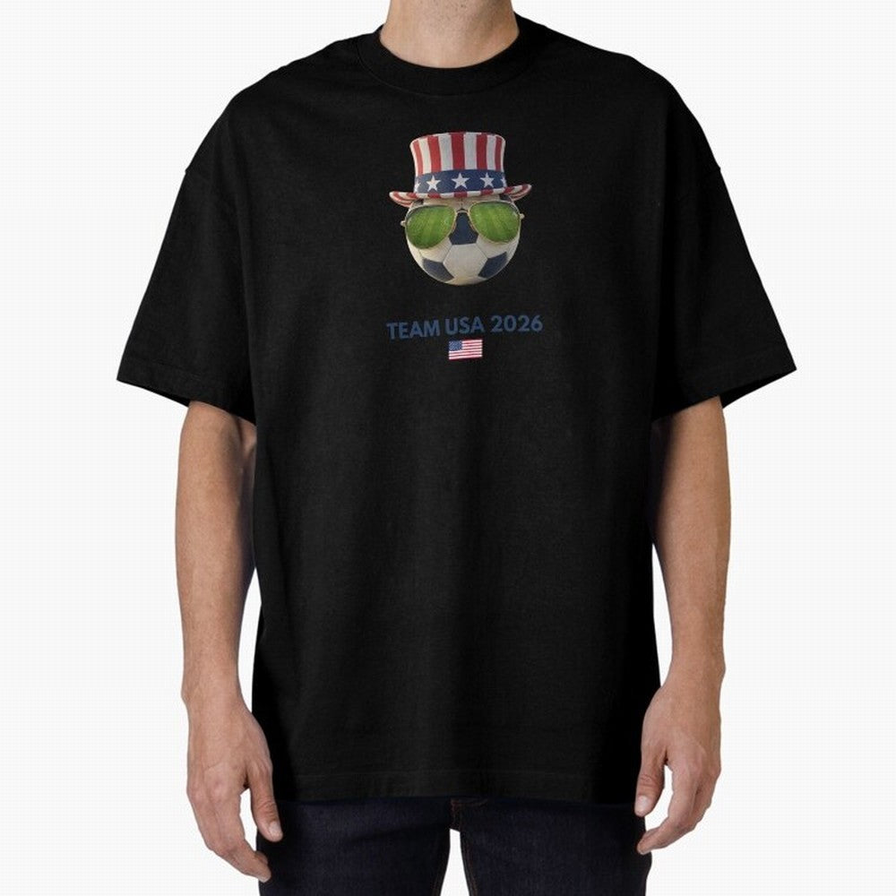 Soccer Fan Gear: Team USA 2026 Classic T-Shirt Bring International Match Energy to FIFA World Cup 2026 USA Canada Mexico Spirit, Featuring Argentina, Messi, Champion Mindset, Group Stage Buzz, Knockout Tension and Passionate Fan Culture; Ideal for