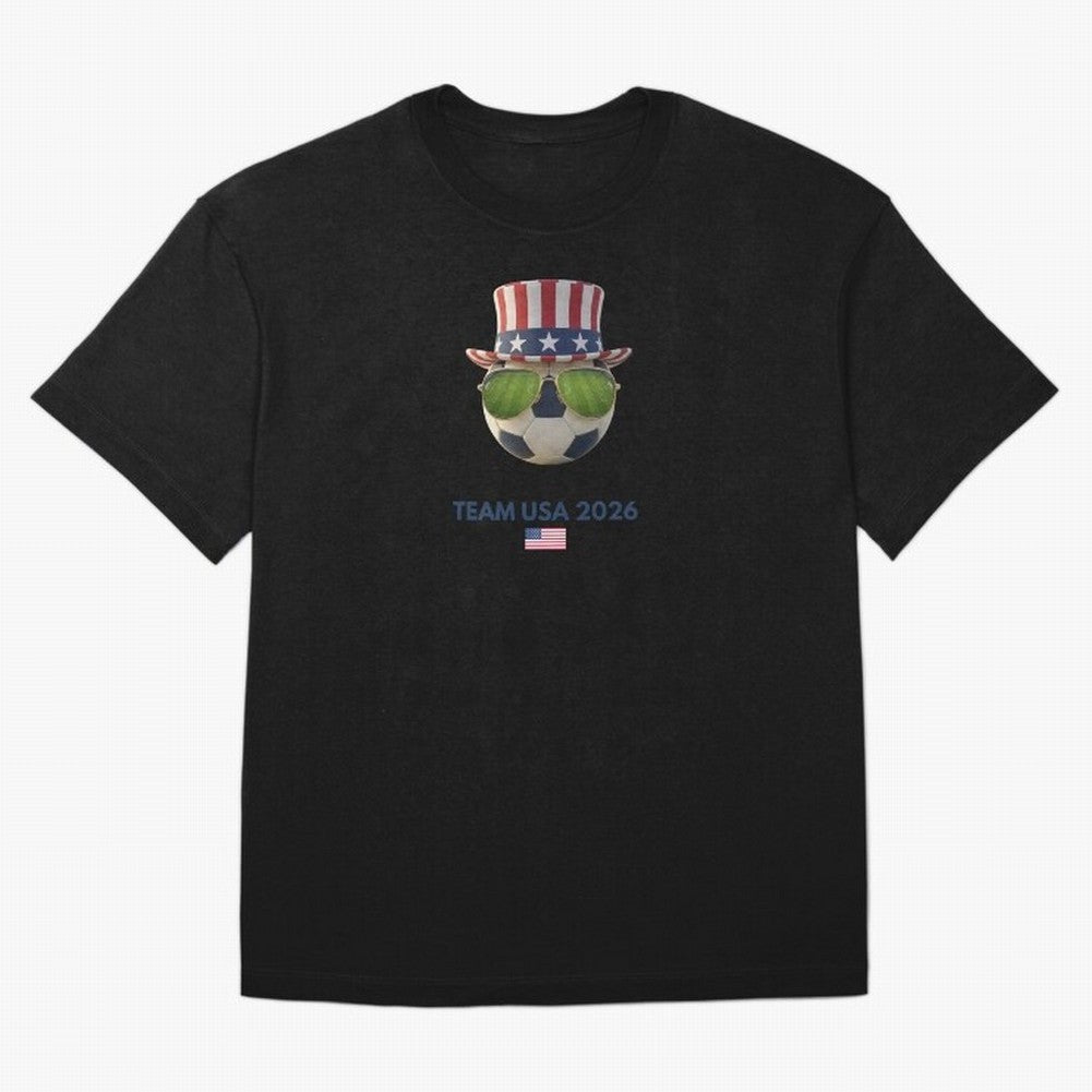 Soccer Fan Gear: Team USA 2026 Classic T-Shirt Bring International Match Energy to FIFA World Cup 2026 USA Canada Mexico Spirit, Featuring Argentina, Messi, Champion Mindset, Group Stage Buzz, Knockout Tension and Passionate Fan Culture; Ideal for