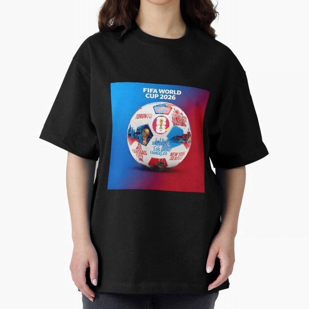 North America Football 2026 Classic T-Shirt Enjoy Global Football Passion for FIFA World Cup 2026 Group Stage, Built around Haaland and Mbappe, Portugal, Sports Nostalgia, International Competition, Famous Players and Unforgettable Victories; Ideal